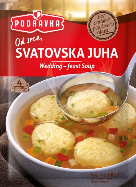 Soupe Svatovska -Brollopssoppa 58g Podravka